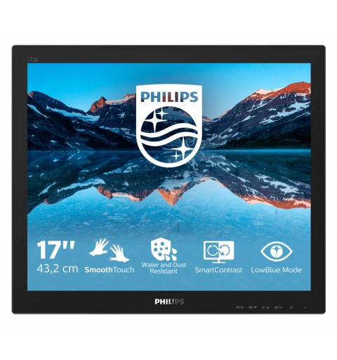 Philips 172B9TN 00 Monitor PC 43,2 cm (17") 1280 x 1024 Pixel HD LCD Touch screen Da tavolo Nero