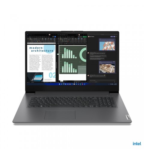 Lenovo V 17 G3 IAP Computer portatile 43,9 cm (17.3") Full HD Intel® Core™ i7 i7-1255U 16 GB DDR4-SDRAM 512 GB SSD Wi-Fi 6