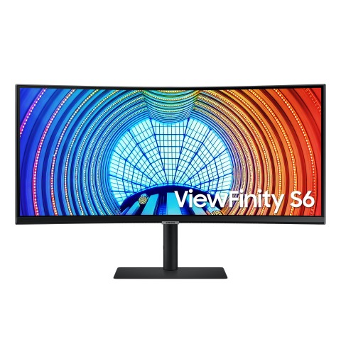 Samsung Monitor HRM ViewFinity S6 - S65UA da 34" WQHD Curvo