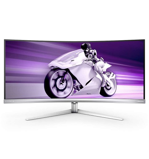 Philips 34M2C8600 00 computer monitor 86.4 cm (34") 3440 x 1440 pixels Wide Quad HD OLED White