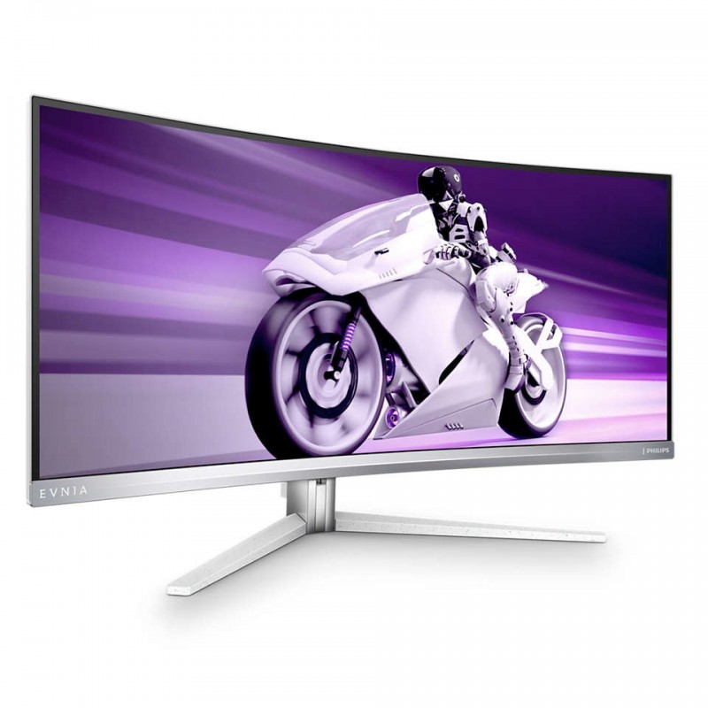 Philips 34M2C8600 00 computer monitor 86.4 cm (34") 3440 x 1440 pixels Wide Quad HD OLED White