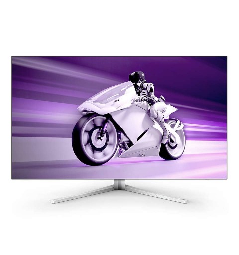 Philips 42M2N8900 00 computer monitor 105.5 cm (41.5") 3840 x 2160 pixels 4K Ultra HD OLED White