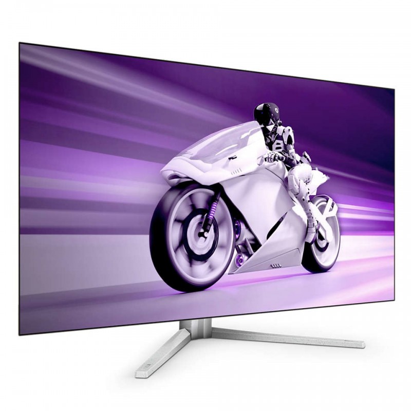 Philips 42M2N8900 00 computer monitor 105.5 cm (41.5") 3840 x 2160 pixels 4K Ultra HD OLED White