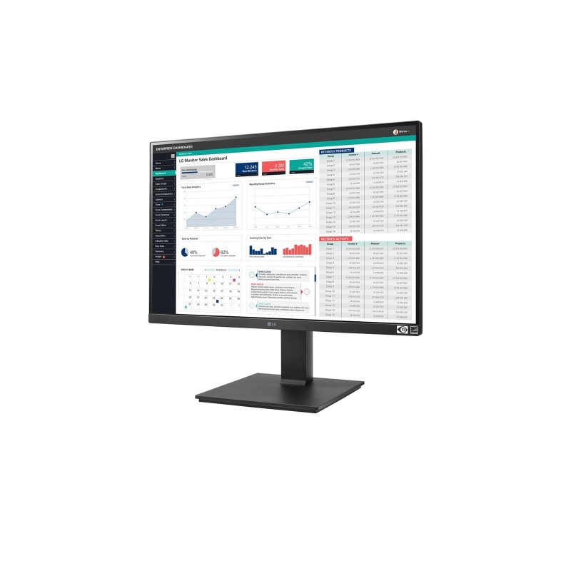 LG 24BQ55WY-B pantalla para PC 61 cm (24") 1920 x 1080 Pixeles Full HD Negro