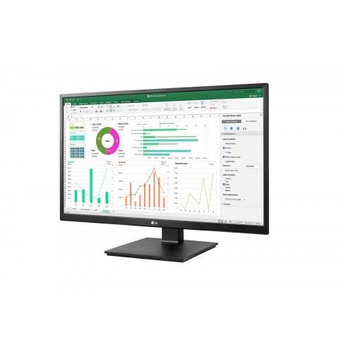 LG 24BN55YP-B Monitor PC 60,5 cm (23.8") 1920 x 1080 Pixel Full HD LED Nero