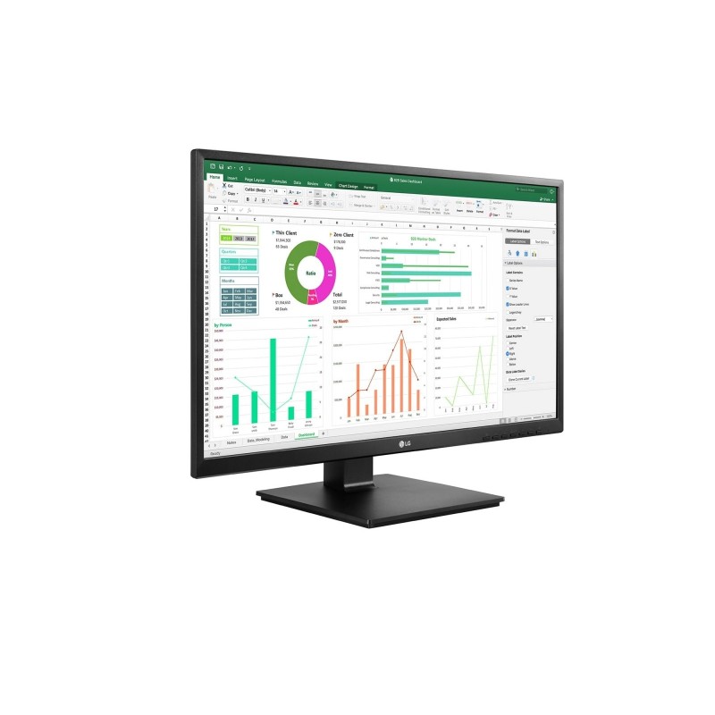 LG 24BN55YP-B Monitor PC 60,5 cm (23.8") 1920 x 1080 Pixel Full HD LED Nero