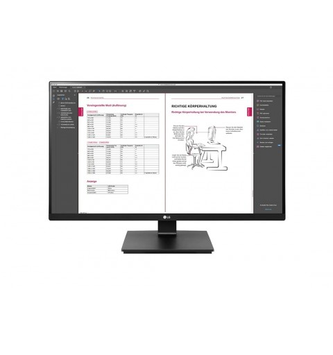 LG 27BN65QP-B écran plat de PC 68,6 cm (27") 2560 x 1440 pixels Quad HD LCD Noir