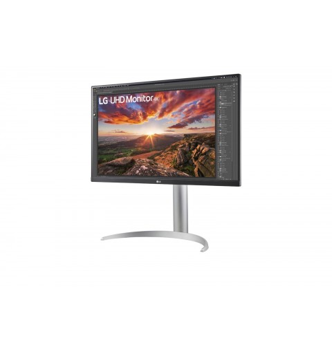 LG 27UP85NP-W computer monitor 68.6 cm (27") 3840 x 2160 pixels 4K Ultra HD LED Silver