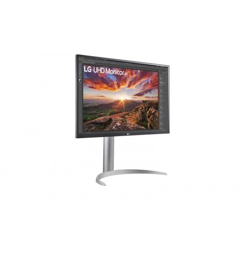 LG 27UP85NP-W computer monitor 68.6 cm (27") 3840 x 2160 pixels 4K Ultra HD LED Silver