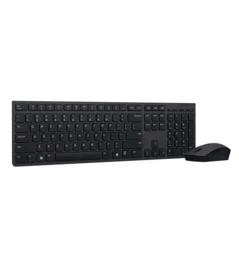 Lenovo 4X31K03951 tastiera Mouse incluso RF senza fili + Bluetooth Italiano Nero