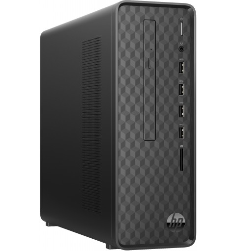 HP S01-pF2014nl PC Tower Intel® Pentium® Gold G6405 8 GB DDR4-SDRAM 256 GB SSD Windows 11 Home Nero