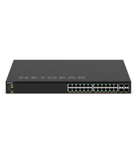 NETGEAR GSM4328-100AJS Managed L3 Gigabit Ethernet (10 100 1000) Power over Ethernet (PoE) 1U Schwarz