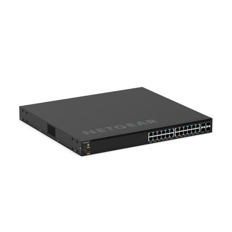NETGEAR GSM4328-100AJS Managed L3 Gigabit Ethernet (10 100 1000) Power over Ethernet (PoE) 1U Black