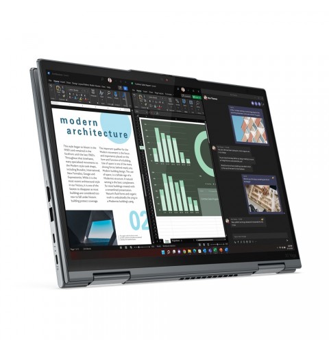 Lenovo ThinkPad X1 Yoga Gen 8 Hybrid (2-in-1) 35.6 cm (14") Touchscreen WQUXGA Intel® Core™ i7 i7-1355U 32 GB LPDDR5-SDRAM 1 TB