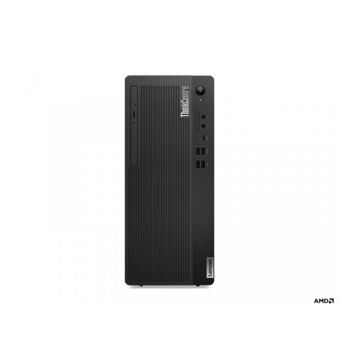 Lenovo ThinkCentre M75t Gen 2 Tower AMD Ryzen™ 5 PRO 5650G 8 GB DDR4-SDRAM 512 GB SSD Windows 11 Pro Workstation Black
