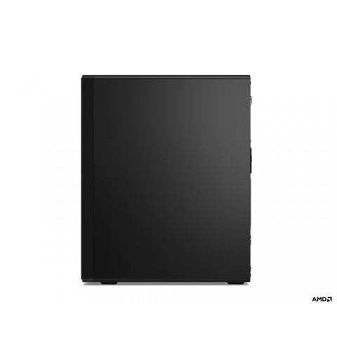 Lenovo ThinkCentre M75t Gen 2 Tower AMD Ryzen™ 5 PRO 5650G 8 GB DDR4-SDRAM 512 GB SSD Windows 11 Pro Workstation Black