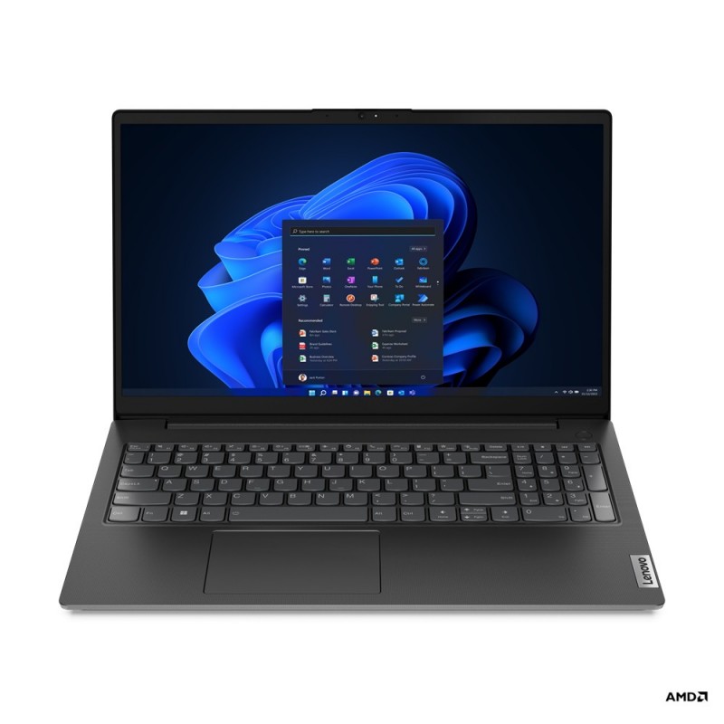 Lenovo V V15 Laptop 39.6 cm (15.6") Full HD AMD Ryzen™ 7 5825U 8 GB DDR4-SDRAM 512 GB SSD Wi-Fi 5 (802.11ac) Windows 11 Pro
