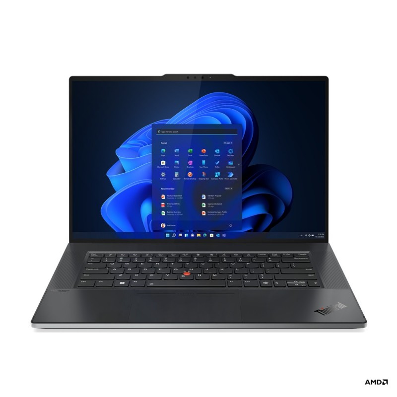 Lenovo ThinkPad Z16 Computer portatile 40,6 cm (16") Touch screen WQUXGA AMD Ryzen™ 9 PRO 6950H 32 GB LPDDR5-SDRAM 1 TB SSD AMD