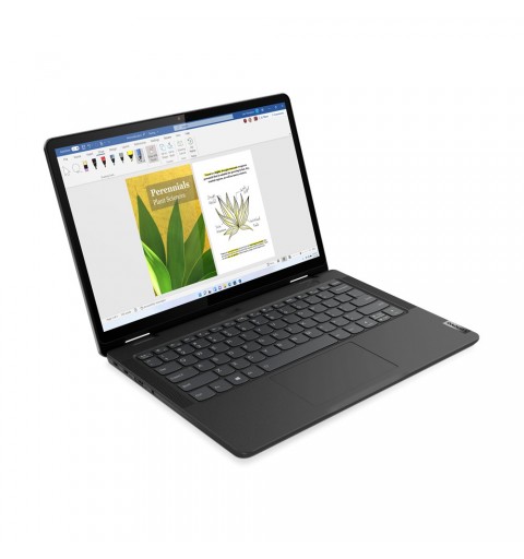 Lenovo Yoga 13w Hybride (2-en-1) 33,8 cm (13.3") Écran tactile WUXGA AMD Ryzen™ 5 5625U 16 Go DDR4-SDRAM 512 Go SSD Wi-Fi 6