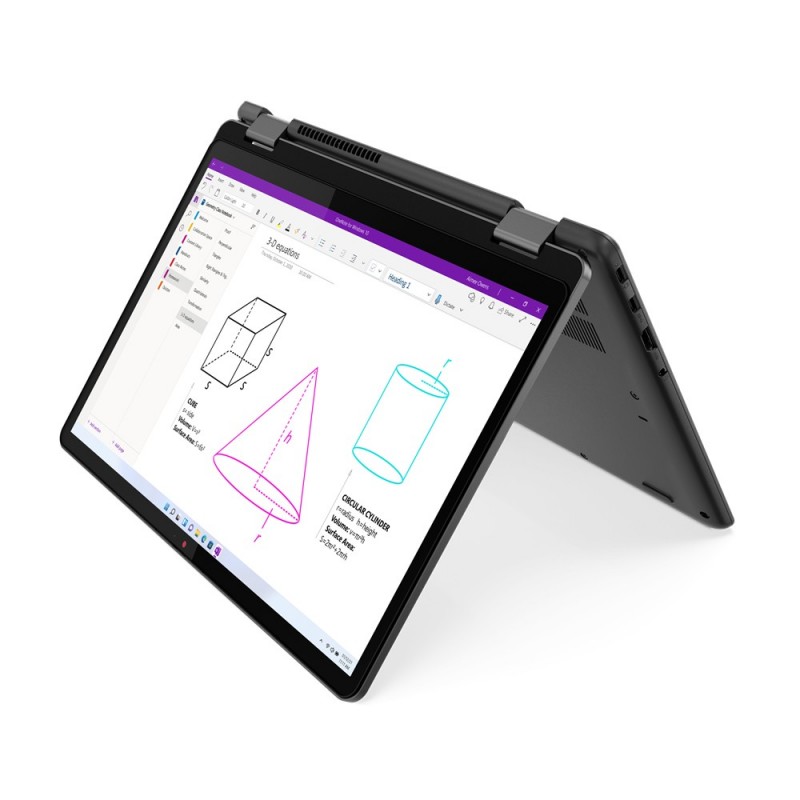 Lenovo Yoga 13w Hybride (2-en-1) 33,8 cm (13.3") Écran tactile WUXGA AMD Ryzen™ 5 5625U 16 Go DDR4-SDRAM 512 Go SSD Wi-Fi 6