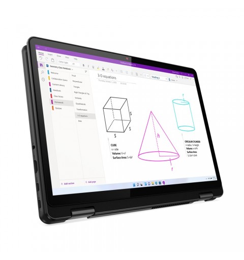 Lenovo Yoga 13w Híbrido (2-en-1) 33,8 cm (13.3") Pantalla táctil WUXGA AMD Ryzen™ 5 5625U 16 GB DDR4-SDRAM 512 GB SSD Wi-Fi 6