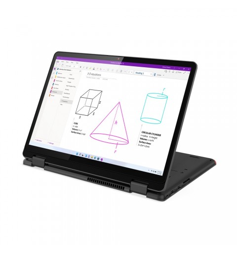 Lenovo Yoga 13w Hybride (2-en-1) 33,8 cm (13.3") Écran tactile WUXGA AMD Ryzen™ 5 5625U 16 Go DDR4-SDRAM 512 Go SSD Wi-Fi 6
