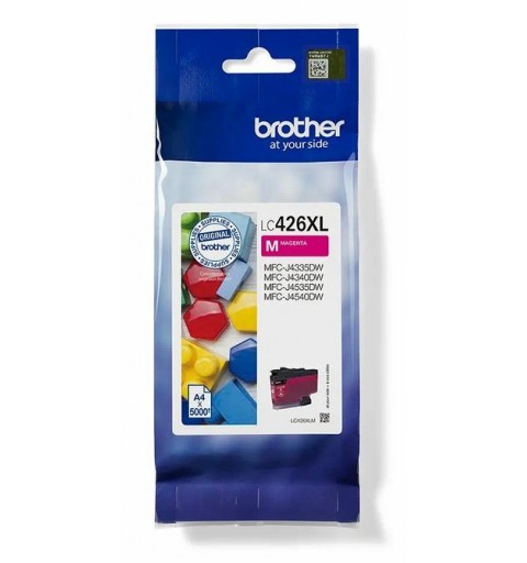 Brother LC-426XLM cartucho de tinta 1 pieza(s) Original Alto rendimiento (XL) Magenta