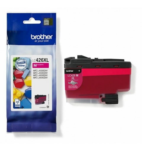 Brother LC-426XLM cartuccia d'inchiostro 1 pz Originale Resa elevata (XL) Magenta