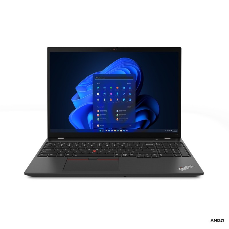 Lenovo ThinkPad T16 Gen 1 (AMD) Computer portatile 40,6 cm (16") WUXGA AMD Ryzen™ 7 PRO 6850U 16 GB LPDDR5-SDRAM 512 GB SSD