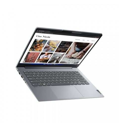 Lenovo ThinkBook 14 Computer portatile 35,6 cm (14") WUXGA Intel® Core™ i5 i5-1235U 16 GB LPDDR5-SDRAM 512 GB SSD Wi-Fi 6