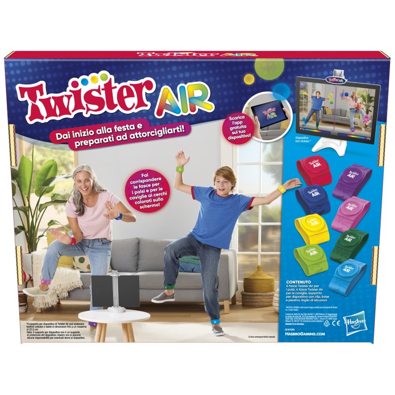 Hasbro Gaming Twister Air Jeu de société Fête