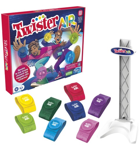 Hasbro Twister - Jeu de Societe Twister - Jeu d'adresse Rigolo - Version  française : : Jeux et Jouets