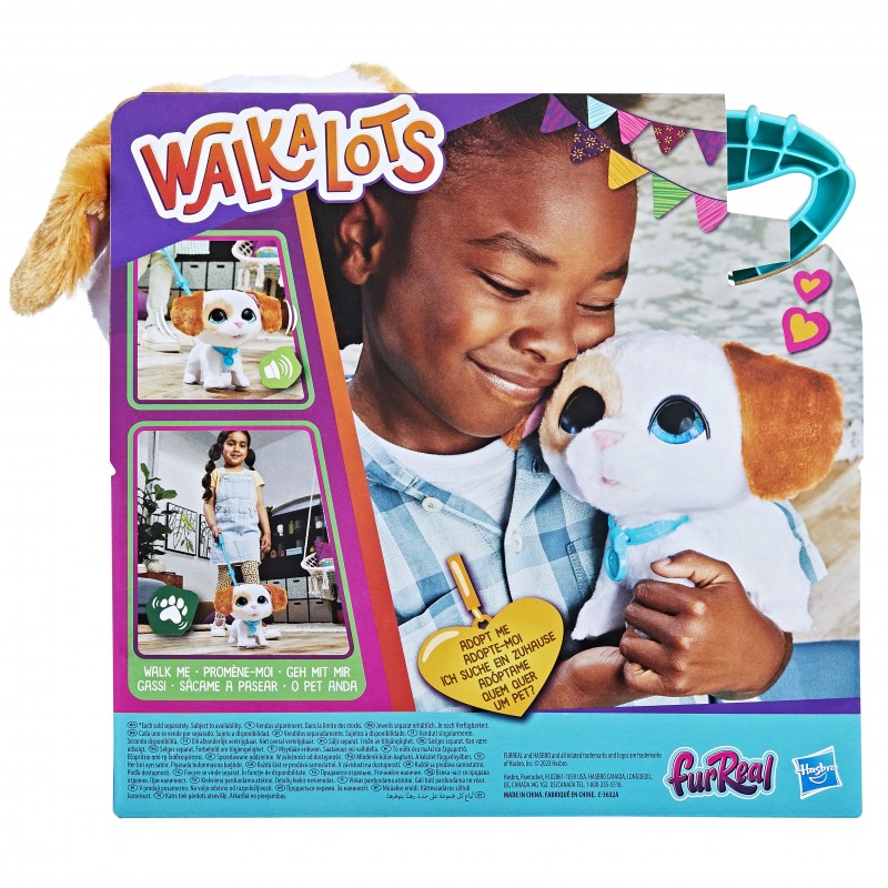 FurReal Walkalots Big Wags Interactive Walking Dog Toy for Kids, Features Sounds and Reactions, Interactive Pets, Toys for