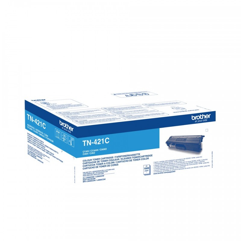 Brother TN-421C cartuccia toner 1 pz Originale Ciano