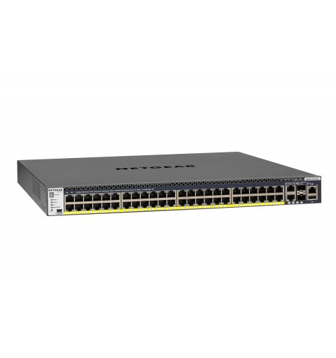 NETGEAR M4300-52G-PoE+ 550W PSU Géré L2 L3 L4 Gigabit Ethernet (10 100 1000) Connexion Ethernet, supportant l'alimentation via