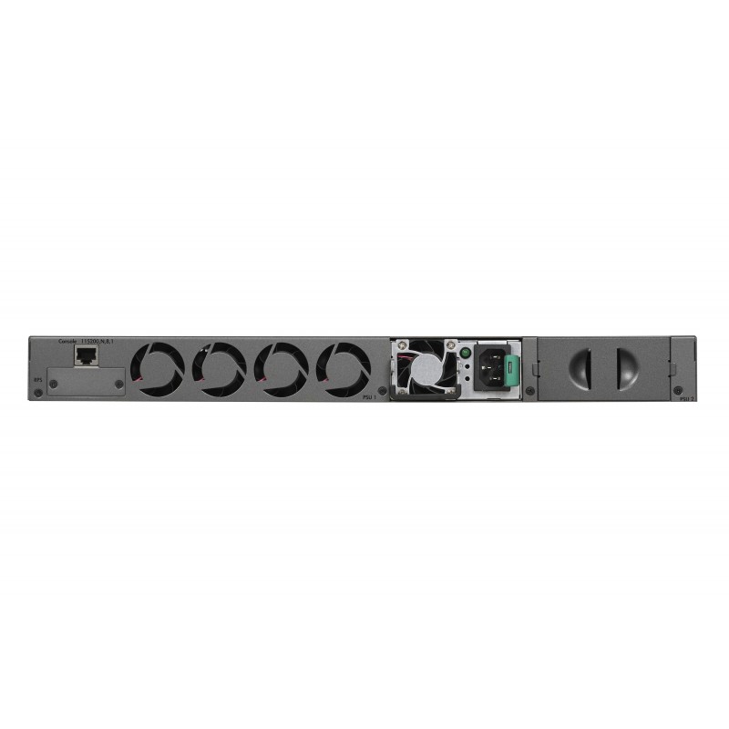NETGEAR M4300-52G-PoE+ 550W PSU Géré L2 L3 L4 Gigabit Ethernet (10 100 1000) Connexion Ethernet, supportant l'alimentation via