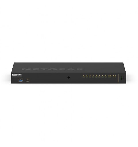 NETGEAR M4250-10G2XF-PoE+ Managed L2 L3 Gigabit Ethernet (10 100 1000) Power over Ethernet (PoE) 1U Schwarz