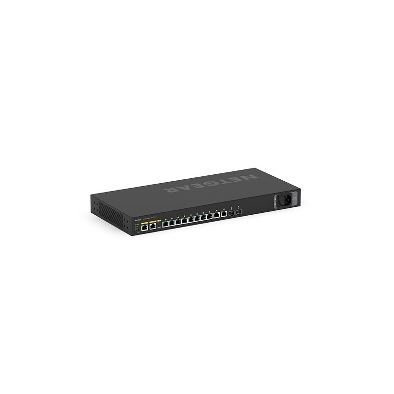 NETGEAR M4250-10G2XF-PoE+ Managed L2 L3 Gigabit Ethernet (10 100 1000) Power over Ethernet (PoE) 1U Schwarz