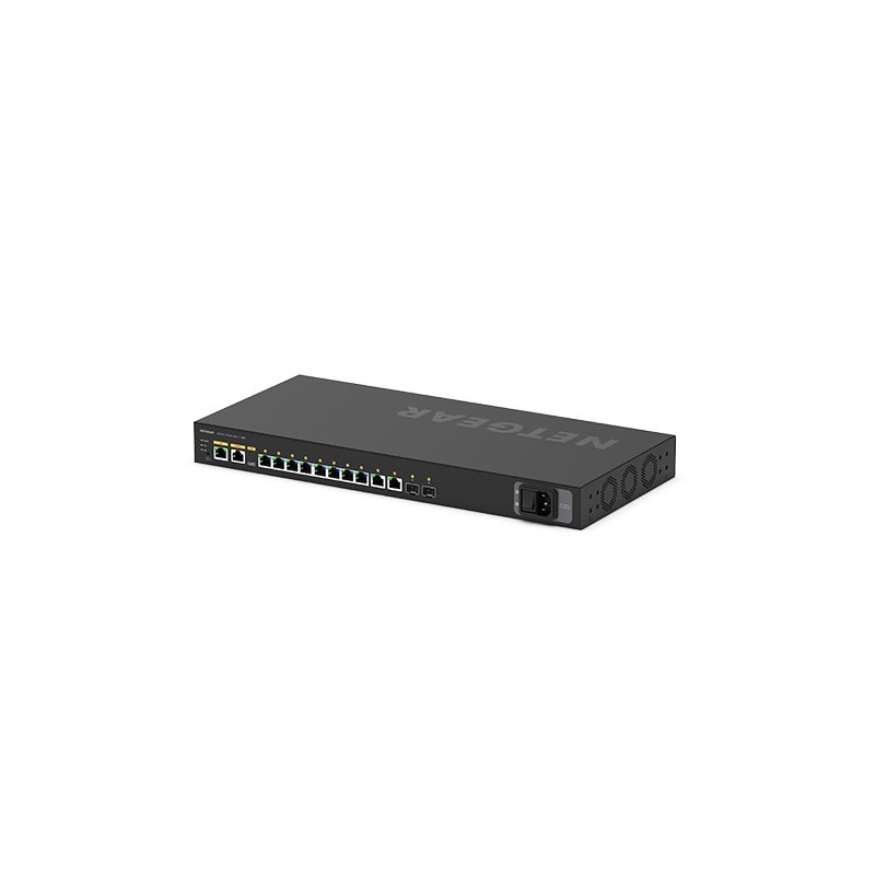 NETGEAR M4250-10G2XF-PoE+ Gestionado L2 L3 Gigabit Ethernet (10 100 1000) Energía sobre Ethernet (PoE) 1U Negro