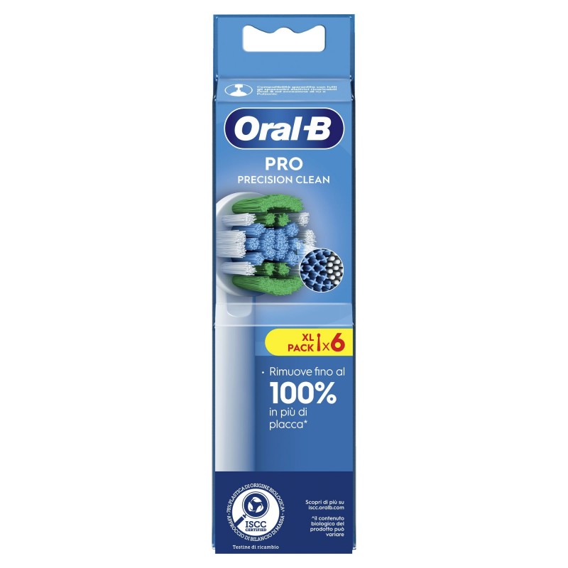 Oral-B Testine Di Ricambio Pro Precision Clean, 6 Testine
