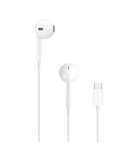 Apple EarPods (USB‑C) Cuffie Cablato In-ear Musica e Chiamate USB tipo-C Bianco