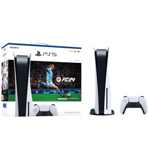 Sony PlayStation 5 – EA Sports FC 24 Bundle 825 GB Wifi Negro, Blanco