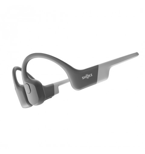 SHOKZ OPENRUN Auriculares Inalámbrico Banda para cuello Deportes Bluetooth Gris