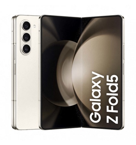 Samsung Galaxy Z Fold5 SM-F946B 19,3 cm (7.6") Double SIM Android 13 5G USB Type-C 12 Go 256 Go 4400 mAh Crème