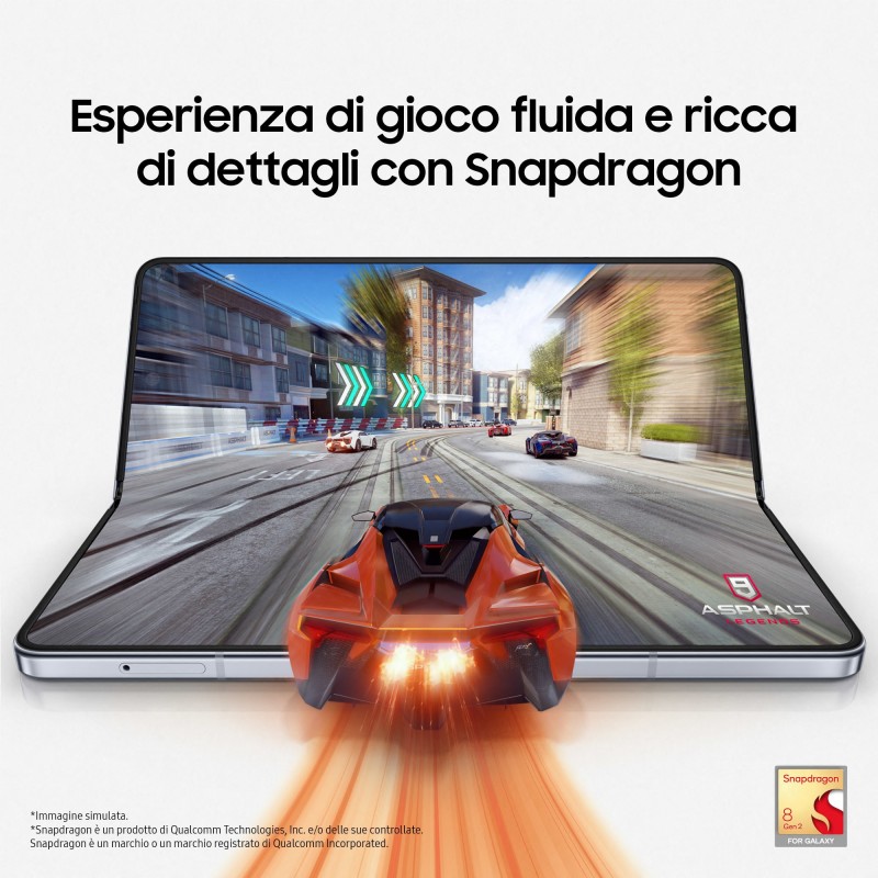 Samsung Galaxy Z Fold5 SM-F946B 19,3 cm (7.6") Double SIM Android 13 5G USB Type-C 12 Go 256 Go 4400 mAh Crème