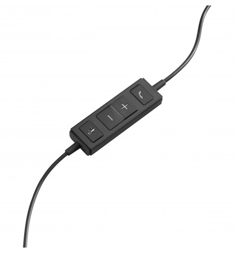 Logitech H570e Casque Avec fil Arceau Bureau Centre d'appels USB Type-A Noir
