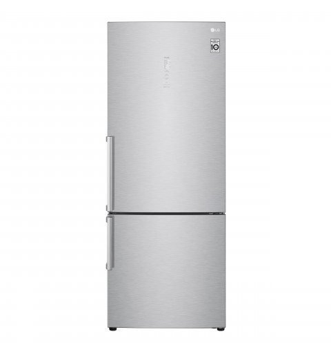 LG GBB569NSAGB Frigorifero combinato 70cm, Classe D, 462L, Wi-Fi, No frost, Grigio