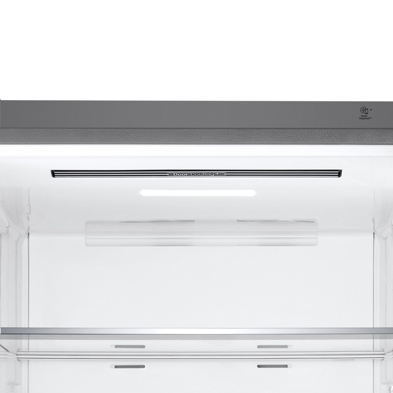 LG GBB569NSAGB Frigorifero combinato 70cm, Classe D, 462L, Wi-Fi, No frost, Grigio