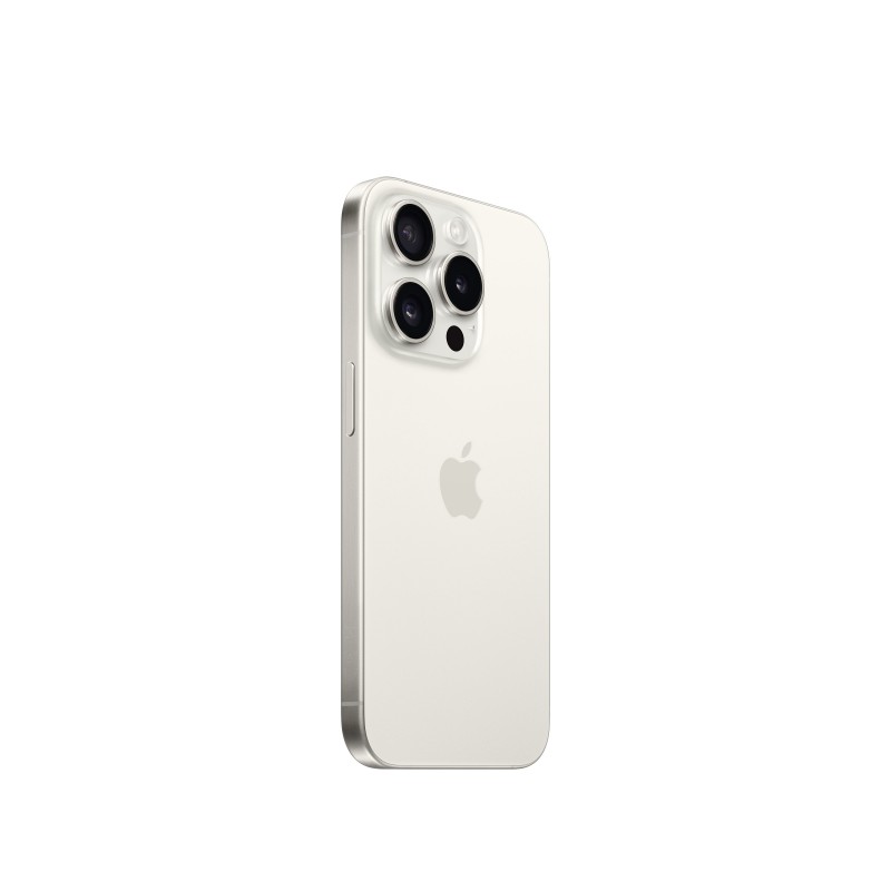 Apple iPhone 15 Pro 15,5 cm (6.1") SIM doble iOS 17 5G USB Tipo C 1 TB Titanio, Blanco