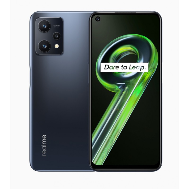 Vodafone realme 9 5G 16,8 cm (6.6") Doppia SIM Android 12 USB tipo-C 4 GB 128 GB 5000 mAh Nero